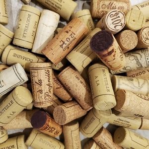 100 Used Wine Corks
